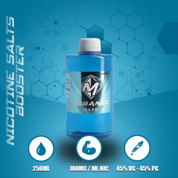 MEGANIC 250ML – 45%VG 45%PG 100mg/ml (ΑΛΑΤΑ ΝΙΚΟΤΙΝΗΣ)